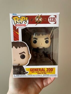 Funko Pop! General Zod vinyl figure (#1335) from the 2023 movie The Flash